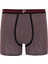 Erkek Organik Çizgili 3'lü Boxer 15
