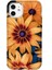 IPHONE 11 Özel Ayçiçeği Tasarımlı Lüks Silikon Kılıf 1