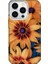 IPHONE 13 Pro Özel Ayçiçeği Tasarımlı Lüks Silikon Kılıf 1