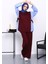 Mürdüm Garnili Tunik Pantolonlu Modal Takım 2