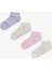 Kız Çocuk Star 4lü Çok Renkli Patik Çorap 16