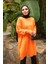 Oranj Bisiklet Yaka Soğuk İplik Triko Tunik 3