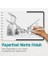 Paket Paperfeel Ekran Koruyucu iPad Air 13 Inç M3 M2 2025 2024, Çizim ve Yazma Için Mat Pet Kağıt Ekran Koruyucu - Parlama Önleyici ve Parmak Izi Önleyici 2