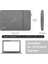 MacBook Air 15"/macbook Air 16"/macbook Pro 16", Suya Dayanıklı Koruyucu Taşınabilir Dizüstü Bilgisayar Kılıfı 15-16 Inç Hp/dell/asus/acer/huawei Için Dizüstü Bilgisayar Kılıfı Kılıfı, Gri 2