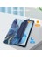 iPad Air 11 Inç M2 (2024), iPad Air 5. Nesil (2022)/ iPad Air 4. Nesil 10,9 Inç Kılıf - [mıknatıslı Kilit] Yarı Saydam Mat Arka Yüzlü Hafif Dik Duran Kılıf, Okyanus Mermeri 3