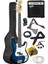 CBG-460BL 46 Inç 4/4 Yetişkin Amfili Bas Gitar Seti Blue 1
