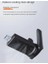 Wifi Adaptörü Dual Band Çift Antenli AC1300 Mbps Wifi Alıcı Ağ Kartı Sinyal Güçlendirici 4