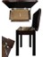 TBX-144SR Üst Kalite Piyano Taburesi Gizli Bölmeli Kahve Renk (32X54X48) 3