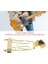 Dize Akustik Gitar Köprüsü, Alaşımlı Çelik Trapez Kuyruk Parçası Köprü Caz Archtop Gitar Bas Için Yedek Parçalar 4