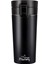 Morning 380 ml Paslanmaz Çelik Termos Mug, Tuş Kilitli, Sızdırmaz, Çift Katmanlı, Siyah BA21522 1