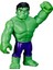 Spidey And His Amazing Friends 22,5 cm Uzunluğunda Büyük Boy Hulk Aksiyon Figürü, Okul Öncesi 1