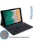 iPad 6.nesil 9.7 Inch 2018 Bluetooth Klavyeli Standlı Kılıf - Bkk4 5