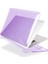 Macbook Air Kılıf 13.6 Inç M2-M3-M4 Çip Uyumlu A2681 A3113 A3240 | Kristal Sert Koruma Kılıfı | Hafif Ince Tasarım, Çizilmeye Dayanıklı, Parlak Kapak Açık Lila 3