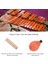 Parçaları ve Aksesuarları Için En Iyi Akçaağaç Marimba Malletleri Konforlu ve Çok Yönlü Bir Performansa Sahip Premium Yün Malzemeleri Marimba Meraklıları Için Ideal (Orange) 2