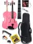 HGA34PİNK-TYS Pembe 3/4 Çocuk Kemanı Full Set (10-13 Yaş Için) 4