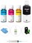 Ink Hp Smart Tank 500 515 530 513 519 Plus Siyah ve Renkli Kartuş Dolum Seti 1