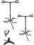 GTR-22X Çoklu 2'li (Ikili) Gitar Bağlama Standı Sehpası (2 Adet) 1