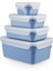 Masterseal Color 4'lü Saklama Kabı - Mavi 1