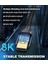 10K 8k HDMI 2.1 Kablo 5m, Sertifikalı 48GBPS Ultra Yüksek Hızlı HDMI Kablosu ile Ethernetli 4K 240Hz 165Hz 144Hz 120Hz 8K60Hz Earc Hdcp2.3 HDR10+ Pc Tv Monitör Projektör Ps5 X-Box 4