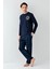 Arnetta 3500-S Erkek Uzun Kol Pijama Takım 3