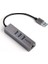 10/100/1000 Gigabit Ethernet + 3 Port Usb3.0 Hub Çoklayıcı Dönüştürücü (DK-AC-USB332GL) 2