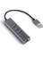 10/100/1000 Gigabit Ethernet + 3 Port Usb3.0 Hub Çoklayıcı Dönüştürücü (DK-AC-USB332GL) 5