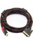 Yüksek Çözünürlüklü HDMI To DVI Dönüştürücü Kablo - 24+1 Pin Bağlantı 1.5 Metre 1