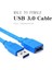 USB 3.0 Dişi Erkek Uzatma Uzatıcı Ara Bağlantı Kablosu 1 Metre 4626 3