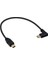 Mini USB Kablosu (26 Cm), 90 Derece USB 3.1 Tip C Fiş, Mini USB Fiş, Dijital Kamera, Mp3 Çalar ve Diğer Mini USB Cihazları Için Kablo 1