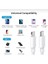 Type-C (Usb-C) To Lightning Şarj Kablosu 20W Data Transfer ve Hızlı Şarj Kablosu 2 Metre Beyaz iPhone 14/13/12/11 Pro Max Mini X/xr/xs/x/8/7/6/6s/se Plus Serileriyle Uyumlu Pd IPHONE 3