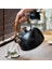 3l Düdüklü Kettle Su Isıtıcı Çaydanlık Paslanmaz Çelik Yüksek Islıklı Siyah 3