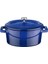 Metal Oval Mini Tencere, Mavi 1