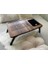 Foldaway Telefon ve Tablet Bölmeli Katlanır Ayaklı Laptop Sehpası Notebook Bilgisayar Çalışma Masa Lidya 1