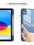 iPad 10. Nesil Için Kılıf, 2022 10,9 Inç Kalem Tutuculu, Darbeye Dayanıklı Akıllı Kılıf, Şeffaf Arka Kapak Koruyucu Kılıf, iPad 10. Nesil Lacivert ile Uyumlu 3