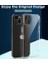 Trend iPhone 13 ile Uyumlu Şeffaf Kılıf, Kamera Korumalı 13 (6.1'') Şeffaf Silikon Kılıf, Kamera Koruyuculu iPhone 13 Kılıfı 2