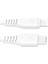 Omars Type-C iPhone Lightning Hızlı Şarj Kablosu Beyaz 1.8 Metre 2
