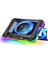 GT100 Gaming Laptop Sogutucu 2200RPM, Rgb Işıklı, LED Display Notebook Soğutucu Stand 1