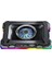 GT100 Gaming Laptop Sogutucu 2200RPM, Rgb Işıklı, LED Display Notebook Soğutucu Stand 2