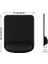 Bilek Destekli Mouse Pad Ergonomik Kaymaz Taban Mouse Pad, Bilek Koruyucu Tasarım Siyah 5