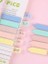 Sticky Notes Şeffaf Renkli Yapışkan Not Kağıtları Film Indeks (Renk 2) 3