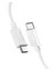 Usb-C To Usb-C 2 Metre Kablo 60W Güç/pps 2.0 Desteği Super Hızlı Şarj / 480 Mbps Data Aktarım Hızı Type-C Ekstra Dayanıklı White - ACA08719 1