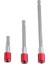 Sağlık Dişli Tornavida Ucu Tutucu, 3 Adet 1/4 "altıgen Şaft Manyetik Matkap Uzatma Hızlı Çıkarma Tornavida Somun Matkap Tutucu, 1/4", 60/100/150MM (Kırmızı) 5
