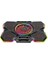 S47 Coolflow 5 Adet Kırmızı LED Fan 1 USB 7 Farklı Kademe Ayarı 10 17.3 Notebook Soğutucu Stand 3