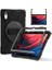 Lenovo Tab M11 TB-330FU ile Uyumlu Kılıf El Tutamaçlı Standlı Full 360 Koruma Z-Defender Rugged Tablet Kılıf Siyah 3