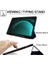 Samsung Galaxy Tab S9 Fe 10,9 Inç (SM-X510/X516) Için Akıllı Kılıf Pu Deri Ince Akıllı Kılıf Standı Koruyucu Kapak [otomatik Uyanma/uyku] Yumuşak Tpu ve S-Kalem Tutucu - Mavi 3