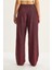 Kadın Beli Lastikli Cep Detaylı Fitilli Palazzo Pantolon 7
