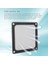 5 Adet Pc Bilgisayar Kasası Soğutucu Fan Toz Filtresi Manyetik Çerçeve Toz Geçirmez Pc Fan Toz Filtresi Örgü Siyah 80MM 5