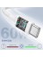 Labs BL74 Örgülü 60W 1.2m Data ve Şarj Kablosu, Bükülmeye Dayanıklı, Hızlı Şarj (Type-C To Lightning) 2
