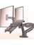Nb F160+FP Gazlı Çift Kol North Bayou 17-30"monitör 10"-17" Dizüstü Bilgisayar Vesa Monitör Standı 1