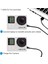 Şarj Kablosu Mini USB Şarj Kablosu Compatible For Gopro Hero 4 Gümüş Hero 4 Siyah Hero 3+ Gümüş Hero 3 + Siyah Hero 3 Beyaz Hero 3 Siyah Hero 3 Gümüş Hero 2 Hero1 2 Paket (Siyah) 3